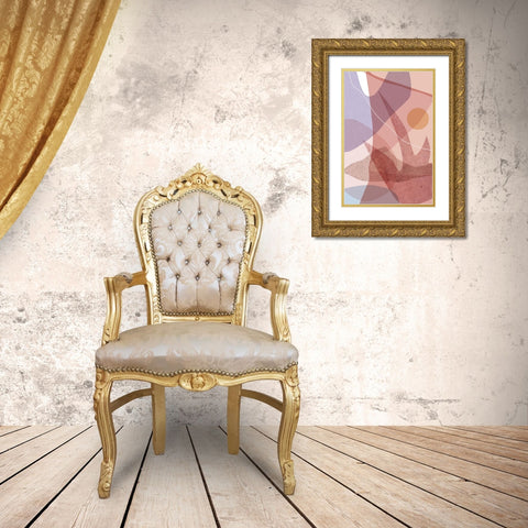 Dusty Desert 6 Gold Ornate Wood Framed Art Print with Double Matting by Urban Epiphany