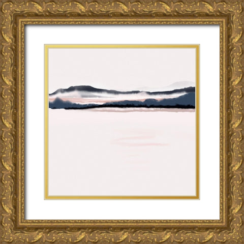 Horizon 2 Gold Ornate Wood Framed Art Print with Double Matting by Urban Epiphany