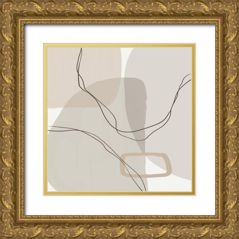 Hopeful 2 Gold Ornate Wood Framed Art Print with Double Matting by Urban Epiphany