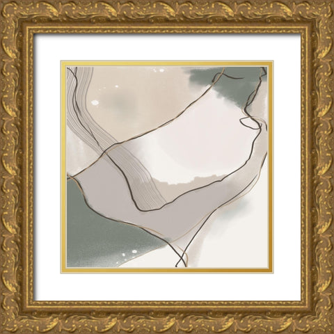 Patience 2 Gold Ornate Wood Framed Art Print with Double Matting by Urban Epiphany