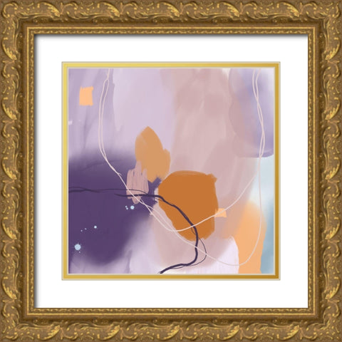 Whimsical Sophistication 1 Gold Ornate Wood Framed Art Print with Double Matting by Urban Epiphany