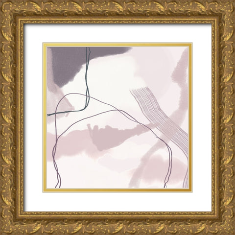 Poise 2 Gold Ornate Wood Framed Art Print with Double Matting by Urban Epiphany