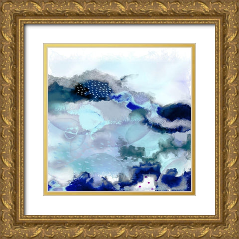 Evolving 2 Gold Ornate Wood Framed Art Print with Double Matting by Urban Epiphany