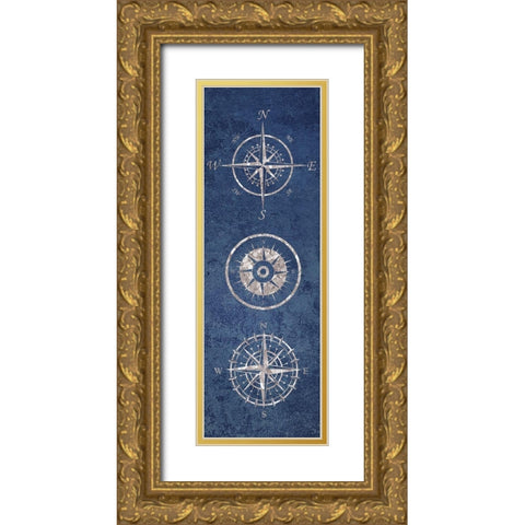 Lead the Way 1 Gold Ornate Wood Framed Art Print with Double Matting by Brown, Victoria