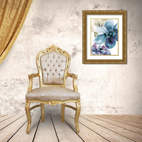 Blooming Sky Gold Ornate Wood Framed Art Print with Double Matting by Brown, Victoria