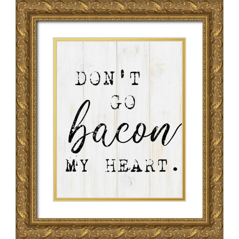 Kitchen Words 2 Gold Ornate Wood Framed Art Print with Double Matting by Brown, Victoria