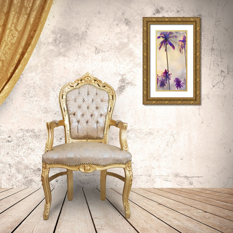 Thailand Palms 3 Gold Ornate Wood Framed Art Print with Double Matting by Brown, Victoria