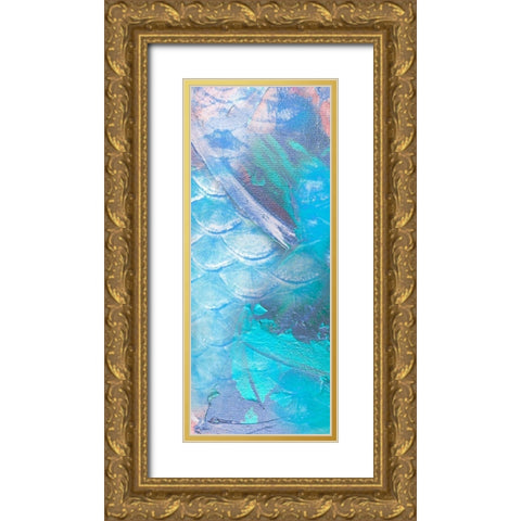 Deep Prisma Gold Ornate Wood Framed Art Print with Double Matting by Brown, Victoria