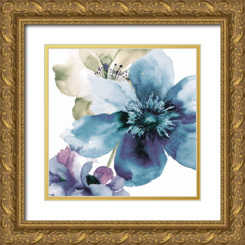 Aromatic Botanics Gold Ornate Wood Framed Art Print with Double Matting by Brown, Victoria
