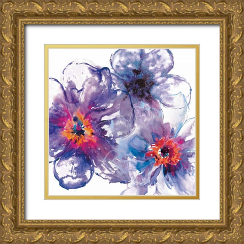 Infusion 1 Gold Ornate Wood Framed Art Print with Double Matting by Brown, Victoria