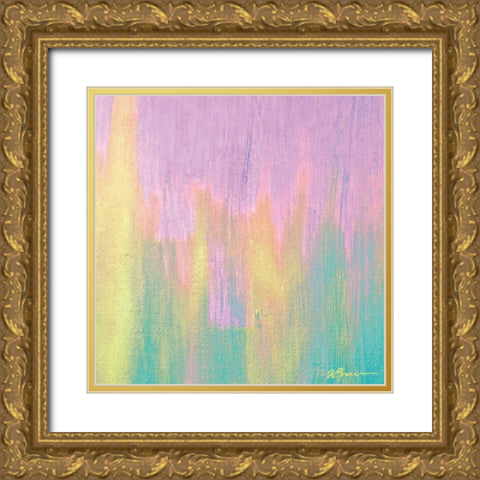 Cotton Candy 4 Gold Ornate Wood Framed Art Print with Double Matting by Brown, Victoria