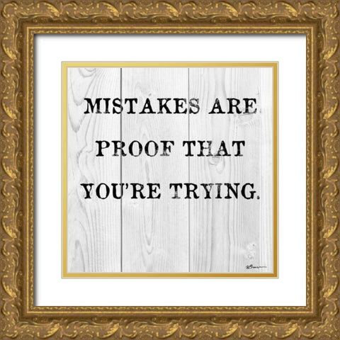 Nordic Spirit 1 Gold Ornate Wood Framed Art Print with Double Matting by Brown, Victoria