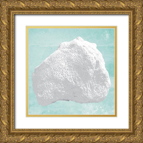 Sand Sea 4 Gold Ornate Wood Framed Art Print with Double Matting by Brown, Victoria