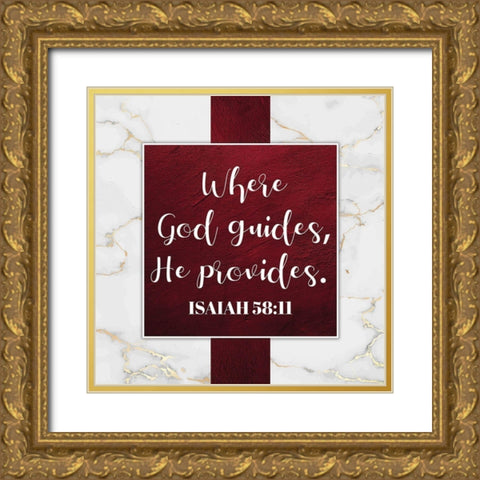 Religious 2 Gold Ornate Wood Framed Art Print with Double Matting by Brown, Victoria