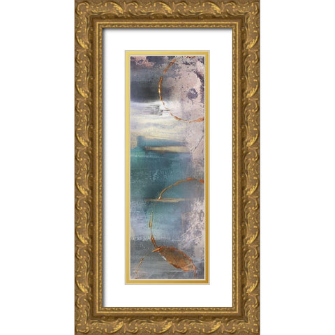 Stranger Motion 1 Gold Ornate Wood Framed Art Print with Double Matting by Brown, Victoria