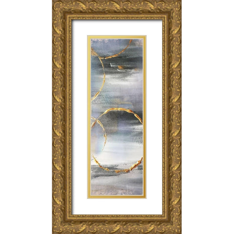 Stranger Motion 3 Gold Ornate Wood Framed Art Print with Double Matting by Brown, Victoria