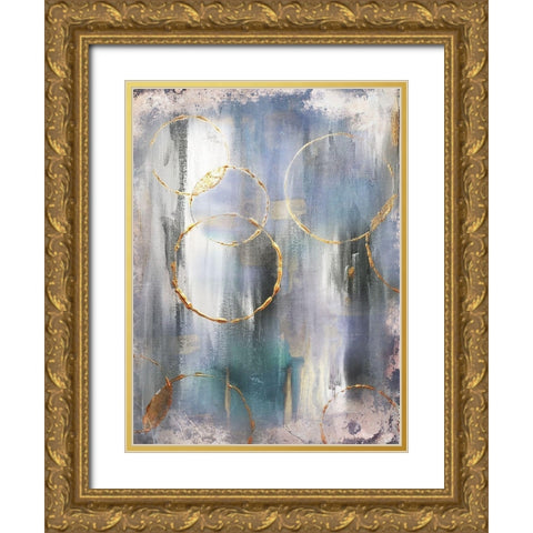 Strange Emotions 1 Gold Ornate Wood Framed Art Print with Double Matting by Brown, Victoria