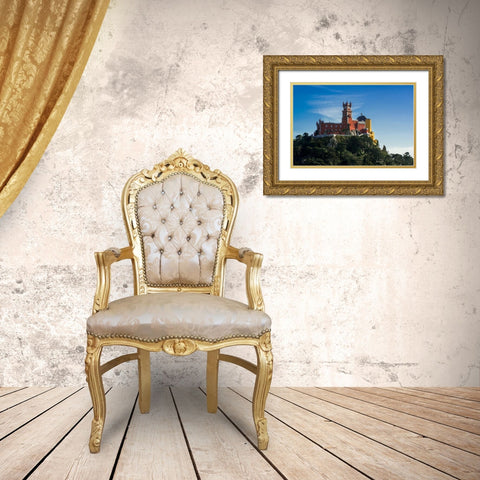 Portugal Sintra 1 Gold Ornate Wood Framed Art Print with Double Matting by Kostka, Vladimir