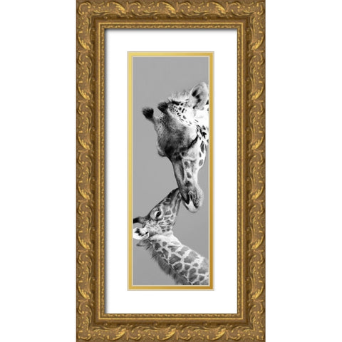 Infinite Love Gold Ornate Wood Framed Art Print with Double Matting by Parker, Suzann, Frank