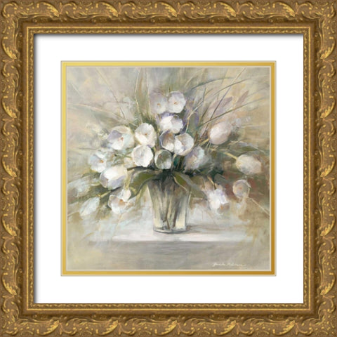 Afternoon I Gold Ornate Wood Framed Art Print with Double Matting by Ichikawa, Yumiko