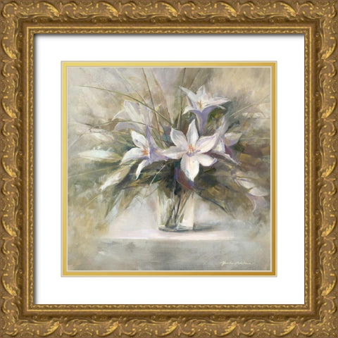 Afternoon II Gold Ornate Wood Framed Art Print with Double Matting by Ichikawa, Yumiko
