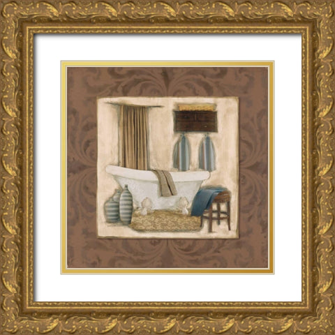 Do Not Disturb I Gold Ornate Wood Framed Art Print with Double Matting by Robinson, Carol