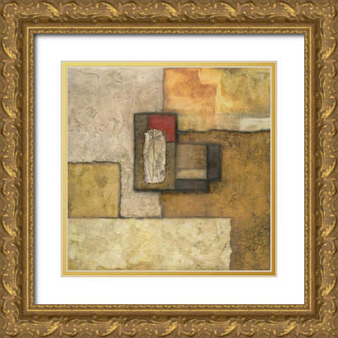 Organic Fundamentals III Gold Ornate Wood Framed Art Print with Double Matting by Olson, Norm