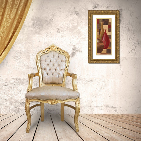 World Spice II Gold Ornate Wood Framed Art Print with Double Matting by Curtis, Paul