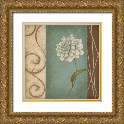 Softer Side II Gold Ornate Wood Framed Art Print with Double Matting by Carroll, Jane