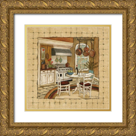 Kitchen Delight II Gold Ornate Wood Framed Art Print with Double Matting by Olson, Charlene