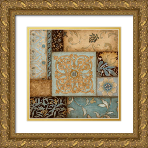 Moroccan Detail I Gold Ornate Wood Framed Art Print with Double Matting by Tava Studios