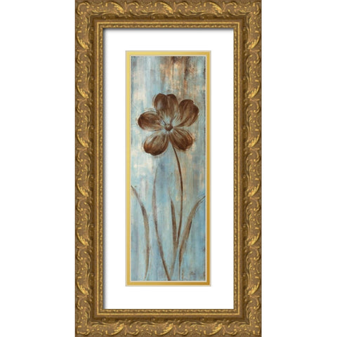 Mays Arrival II Gold Ornate Wood Framed Art Print with Double Matting by Nan