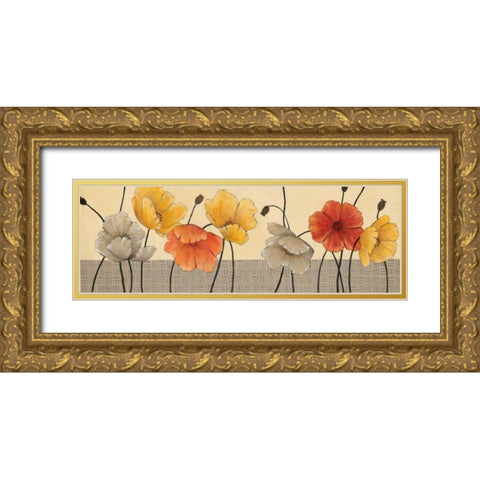 Spring Day II Gold Ornate Wood Framed Art Print with Double Matting by Robinson, Carol