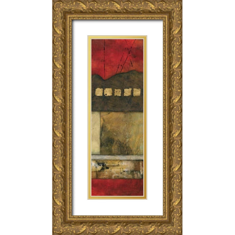 Tupelo Honey I Gold Ornate Wood Framed Art Print with Double Matting by Olson, Norm