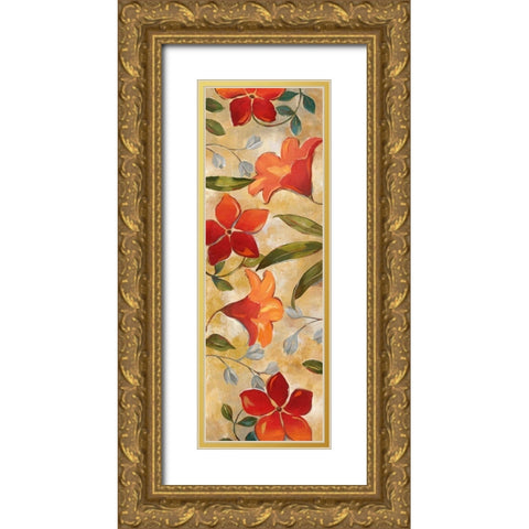 Nan-Tropical Delight II Gold Ornate Wood Framed Art Print with Double Matting by Nan