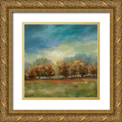 Clearing Sky I Gold Ornate Wood Framed Art Print with Double Matting by Robinson, Carol