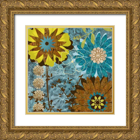 Eyes on Me I Gold Ornate Wood Framed Art Print with Double Matting by Donovan, Maria