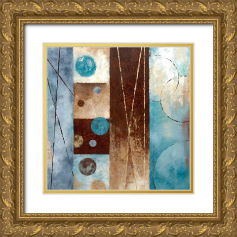 Roll With It II Gold Ornate Wood Framed Art Print with Double Matting by Nan