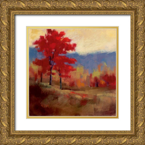 Fall Splendor I Gold Ornate Wood Framed Art Print with Double Matting by Margulis, Karen