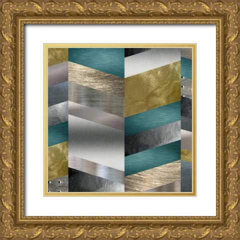 Reflection Gold Ornate Wood Framed Art Print with Double Matting by Craven, Katrina