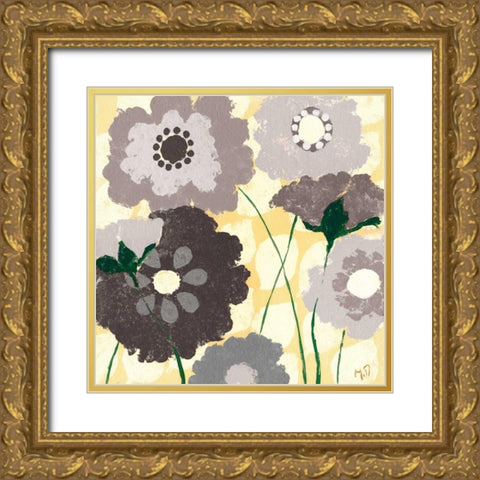 Spring Break IV Gold Ornate Wood Framed Art Print with Double Matting by Donovan, Maria