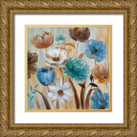 Fionas Garden II Gold Ornate Wood Framed Art Print with Double Matting by Nan