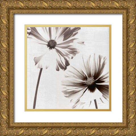 Takes Two III Gold Ornate Wood Framed Art Print with Double Matting by Craven, Katrina