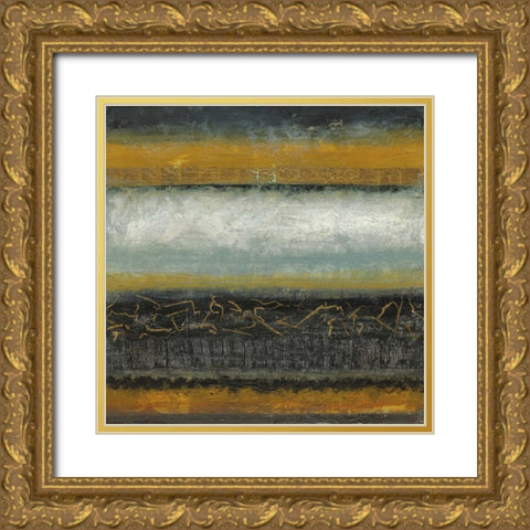 Gold Matter Gold Ornate Wood Framed Art Print with Double Matting by Tava Studios