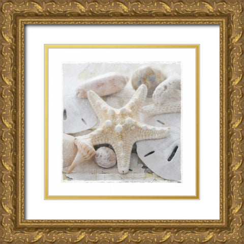 Sanibel I Gold Ornate Wood Framed Art Print with Double Matting by Jackson, Susan