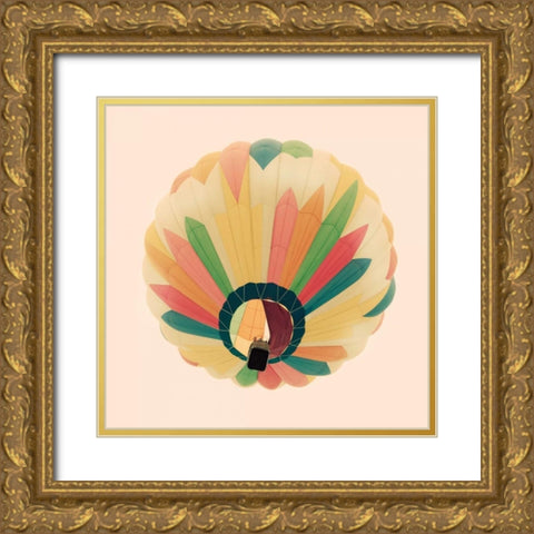 Up and Away I Gold Ornate Wood Framed Art Print with Double Matting by Jackson, Susan