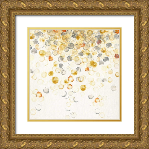Golden Tones Gold Ornate Wood Framed Art Print with Double Matting by Craven, Katrina