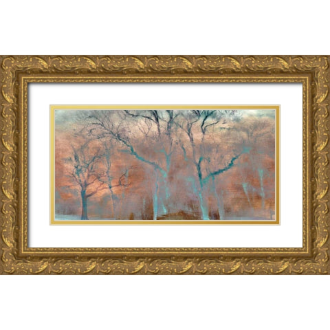 Mirror of Life Gold Ornate Wood Framed Art Print with Double Matting by Weisz, Irene