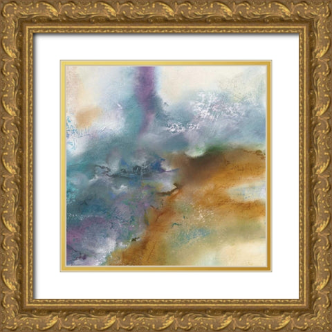 Moonstone I Gold Ornate Wood Framed Art Print with Double Matting by Olson, Norm