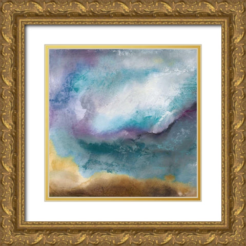 Moonstone II Gold Ornate Wood Framed Art Print with Double Matting by Olson, Norm